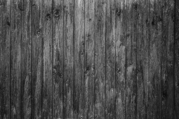 Natural Texture Wooden Boards Black White — Stock Photo, Image