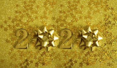 Altın görüntü lüks metin 2020. Yeni Yılınız Kutlu Olsun. 