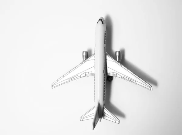 공간와 배경에 비행기 디자인 — 스톡 사진