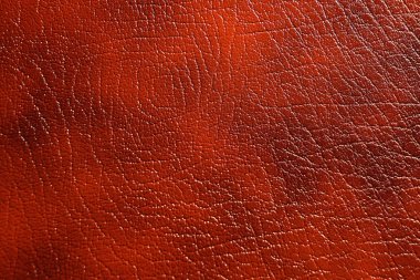 Yeni deri arka planda kahverengi tonu. Sorunsuz kare doku