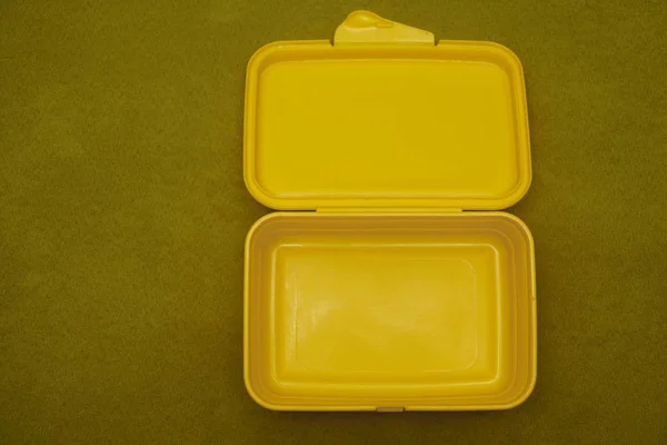 plastic tableware food container isolated