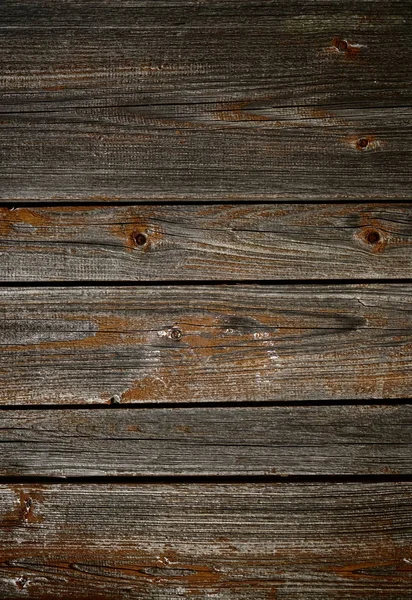 Oude Bruine Gele Houten Achtergrond Van Planken Met Gebarsten Peeling — Stockfoto