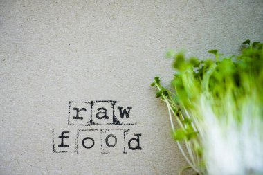 filiz yeşil. tahıl fidesi, yeşil gıda kavramı (topraktaki fideler)