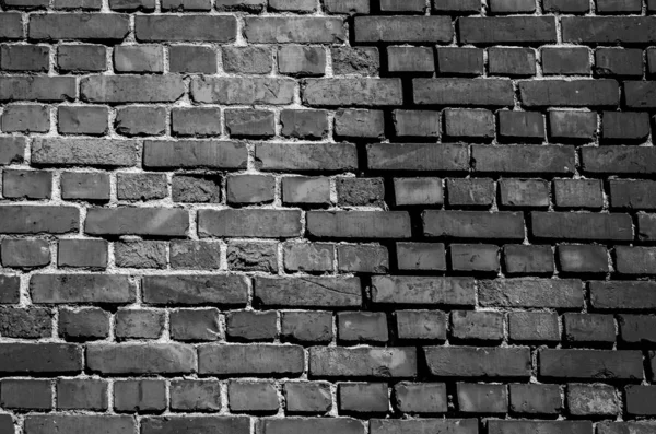 Brick Wall Crack Red Brick Wall Texture Background — Stock Photo, Image