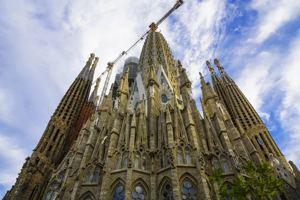 Барселона Іспанія Листопада 2018 Саграда Сімейство Вражаючий Собор Розроблений Гауді — стокове фото