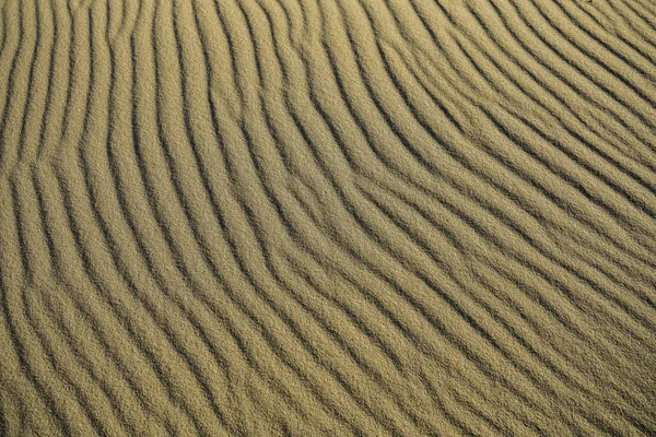 Sand pattern, interesting abstract texture. top view. beach Sand texture in Gold desert