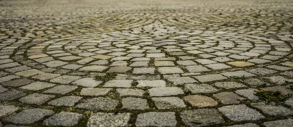 dairesel tuğla desen arka plan dokusu. 