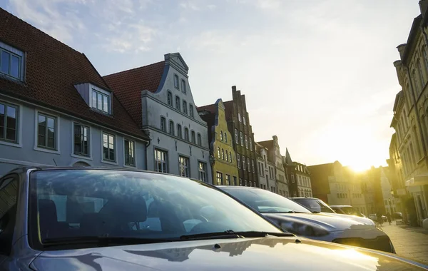 Wismar Germany September 2019 Luxury Modern Cars Sale Stock Lot — Stock Photo, Image