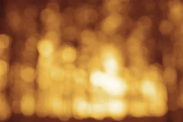abstract photo of light burst among trees and glitter bokeh lights. image is blurred and filtered . blurred abstract photo of light burst among trees and glitter golden bokeh lights