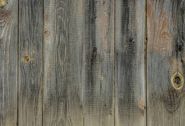 Old Vintage Outdoor Wood Rusted Screw Texture Vertical Line Flooring — Stock Photo, Image