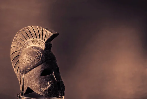 Helm Eines Römischen Kriegers Atelier — Stockfoto