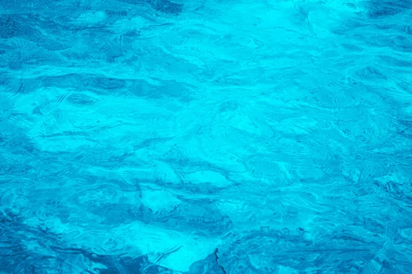 Podwodna Turkusowa Faktura Oceanie Bąbelki Tropikalnym Morzu Głęboki Turkusowy Błękitny — Zdjęcie stockowe