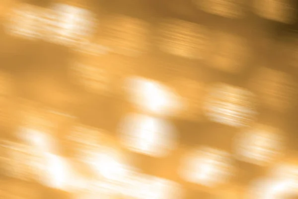 Soyut Altın Rengi Şenlik Arka Planı Bulanık Beyaz Yuvarlak Bokeh — Stok fotoğraf