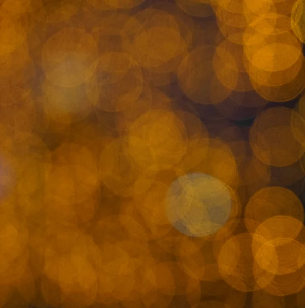 Esboço Borrado Colorido Com Luzes Bokeh Cidade Iluminadas Noite Amarelo — Fotografia de Stock