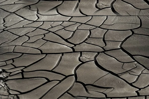 Soil Drought Cracked Texture — Stock Photo, Image