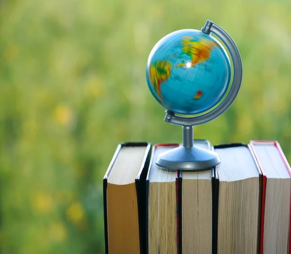 Yeşil Orman Arka Planındaki Dünya Bilim Eğitim Seyahat Geçmişi Kitap Telifsiz Stok Imajlar