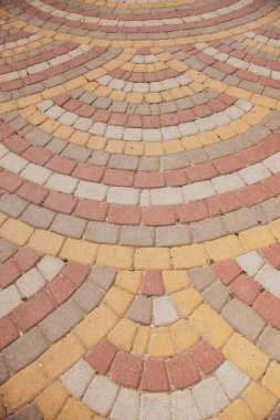 Renkli döşemeler. Desenli arka plan