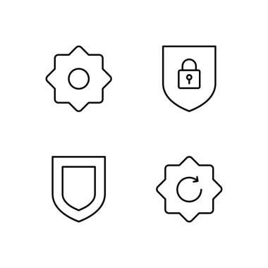 Ayarlar Sistemi Güncelleme Güvenliği ve Kalkan Simgesi Sayısal Koruma Kontrol Paneli Ayarları