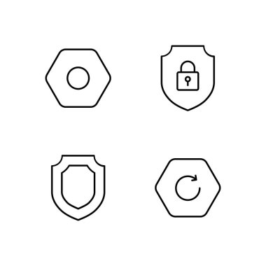 Ayarlar Sistemi Güncelleme Güvenliği ve Kalkan Simgesi Sayısal Koruma Kontrol Paneli Ayarları