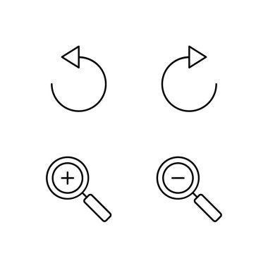 Web Kontrol Paneli Arayüzü için Yeniden Odakla ve Uzaklaştır Simgesini Ayarla