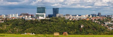 Pankrac geniş Panoraması, Prag ana iş bölgesi mod ile