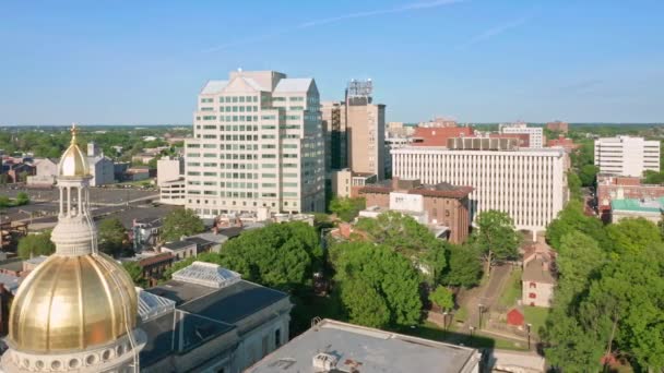 Imágenes de drones de Trenton, Nueva Jersey — Vídeo de stock