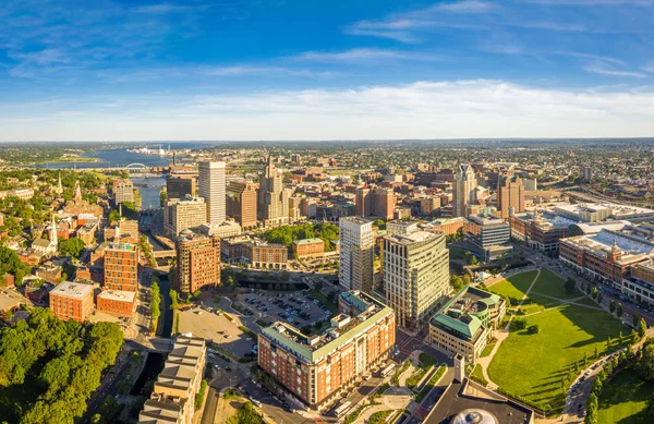 Panorama aéreo de Providence, Rhode Island —  Fotos de Stock