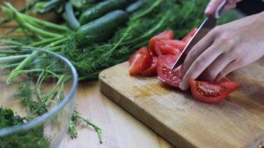 Sebze Salatasının Hazırlanması