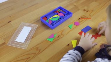 İskambil kız çalışmalar geometrik şekiller