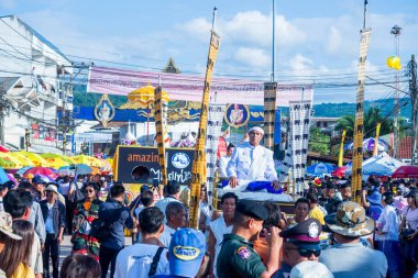 Dan Sai,: Loei, Thailand-18 Haziran 2018: Phi Ta Khon Festival Haziran 18,2018 Dan Sai District, İl: Loei, Thailand.