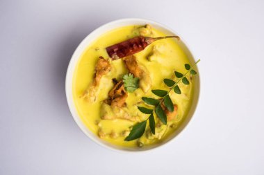 Kadhi Pakoda veya pakora, Hint mutfağı, seçici odak