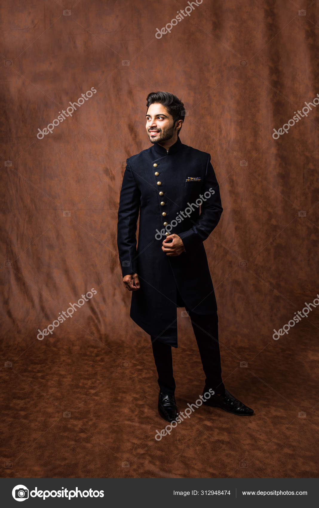 depositphotos 312948474 stock photo indian groom wears ethnic traditional