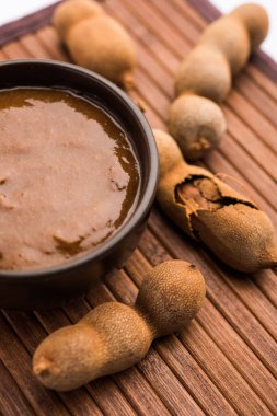 Tamarind ya da Imli Taze Püresi, Hamur Yapıştırıcısı