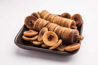 Hindistan 'dan gelen kuru incir ya da Anjeer meyvesi sağlıklı bir besindir.