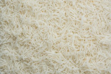 Long Basmati Rice, Hint ana yemeğidir ve bir kase içinde servis edilir. seçici odak