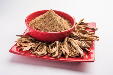 Amchoor ya da Amchur olarak da bilinen kuru mango tozu kurutulmuş meyveli Hint baharatıdır.