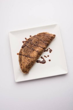 Çikolata dosa, Hindistan 'da özel bir çocuk tarifi olup kahvaltıda ya da atıştırmalık olarak servis edilebilir..