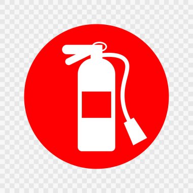 Yangın söndürme ikonu. Yangın Koruma Sistemlerinde Acil Kullanım Sembolü