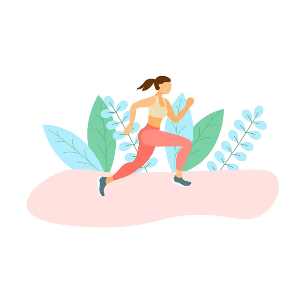 Runnig kişi illüstrasyon