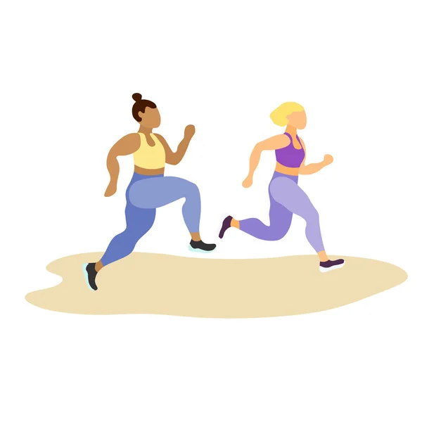 Runnig kişi illüstrasyon