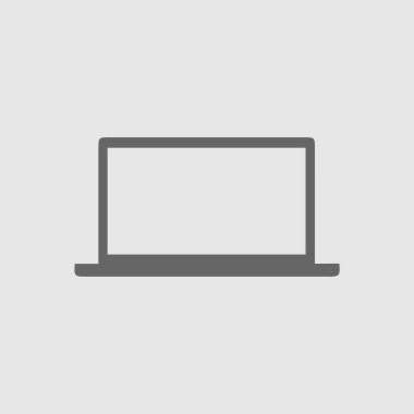 Laptop vektör simgesi 10.