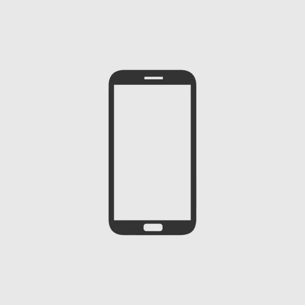 Telefon vektör simgesi 10 'u gösteriyor. Akıllı telefon basit izole sembol işareti. Cep telefonu.