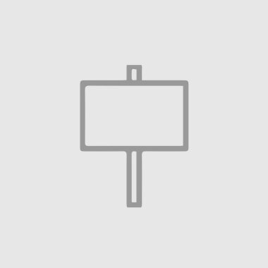 İmza vektör simgesi 10 birim. Basit izole resim grafiği.