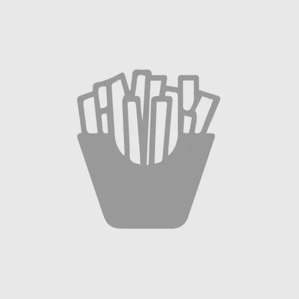 Sült Krumpli Vektor Ikon Eps Egyszerű Izolált Gyorskajás Piktogram — Stock Vector