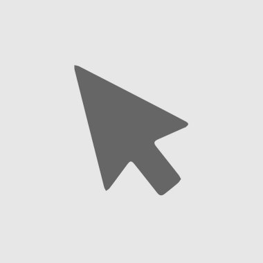 Fare ok vektör simgesi 10 birim. Basit izole resim grafiği.