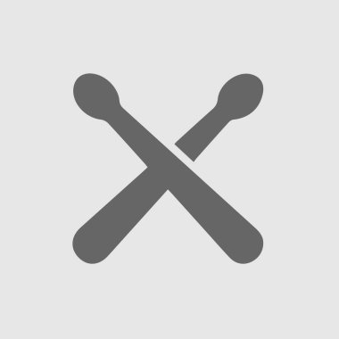 but çubuğu vektör simgesi 10 birim. Basit izole resim grafiği.