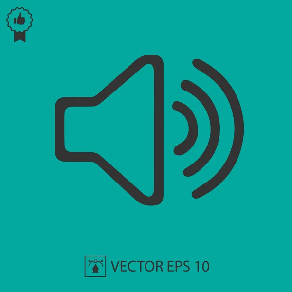 Sound Symbol Vektor Symbol Eps — Stockvektor