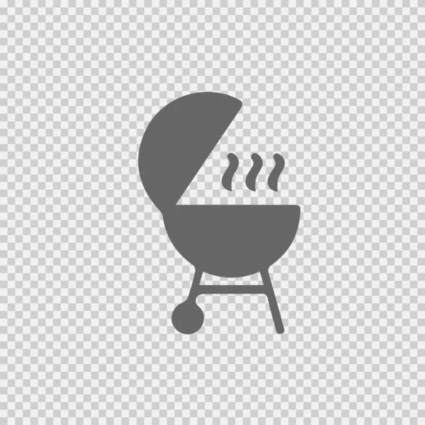 Grill Vektor Ikon Eps Enkel Isolerad Illustration — Stock vektor