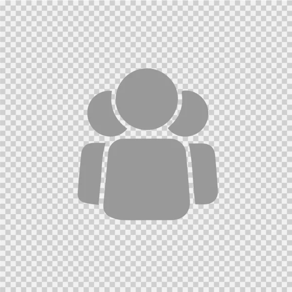 Ділова Команда Векторний Значок Простий Ізольований Логотип Символу Три Людини — стоковий вектор