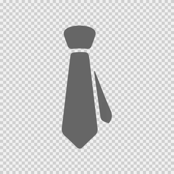 Tie Vector Icon Eps Necktie Business Symbol — Stock Vector